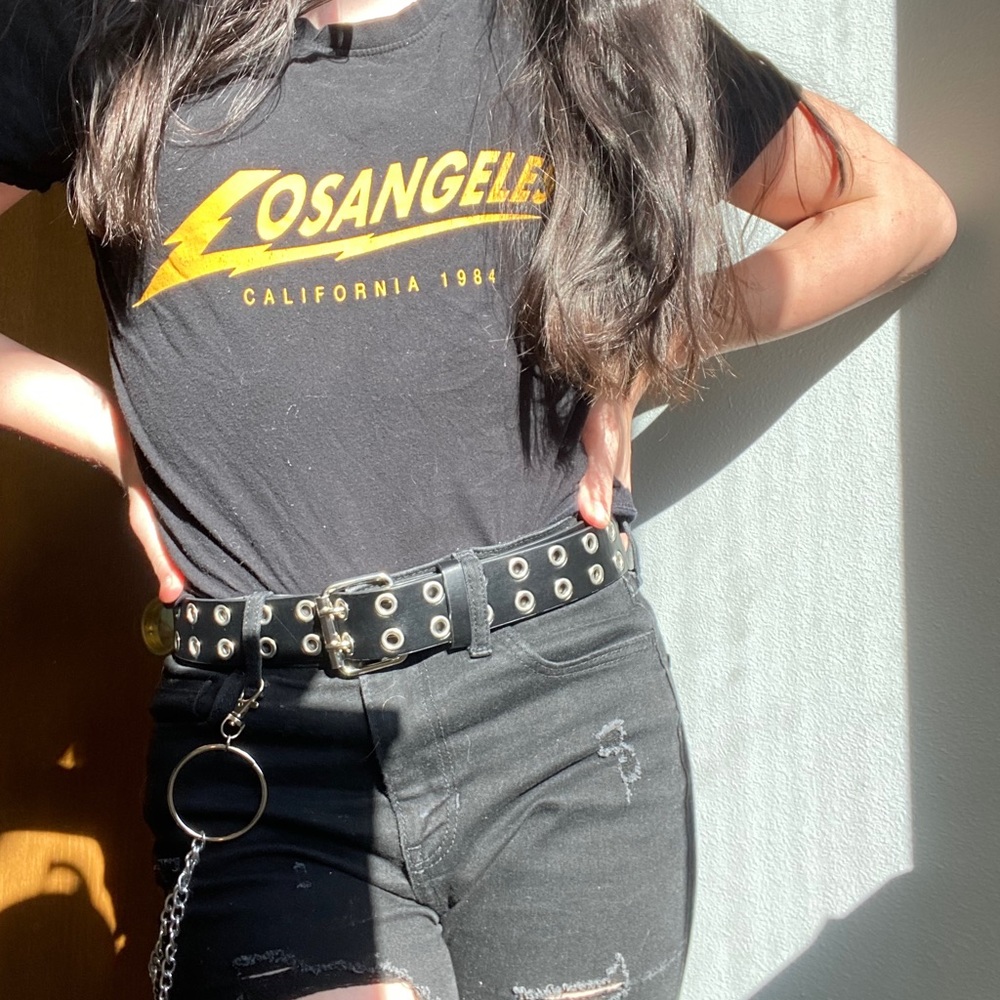 Black Brandy Melville LA top